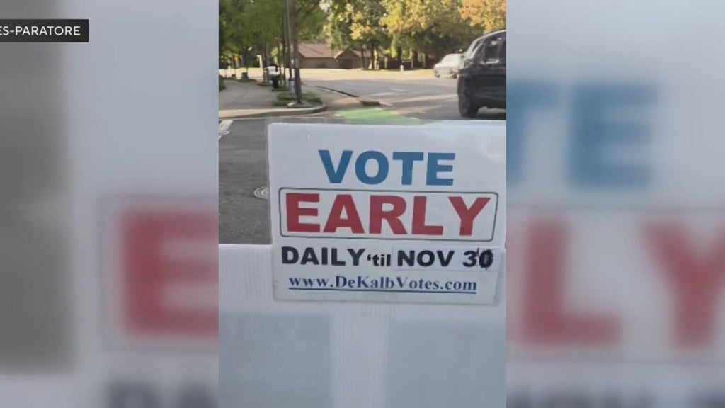 Incorrect early voting signs in Decatur raise voter concerns — Cumming Community news